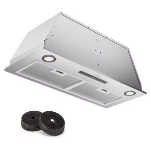 Klarstein Paolo 72 beépíthető páraelszívó 72 cm 520 m3/h LED Touch A++