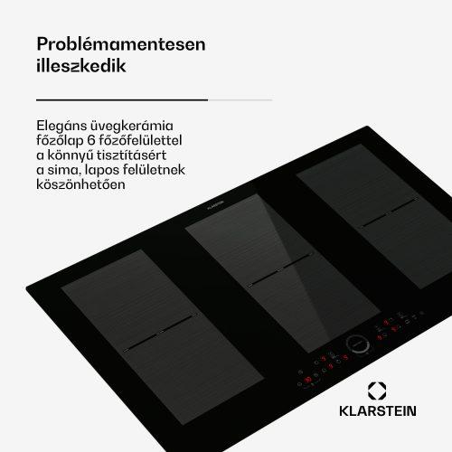Klarstein Delicatessa 90 Full Flex beépített indukciós főzőlap 6 zóna 10 500 W önellátó - Image 2