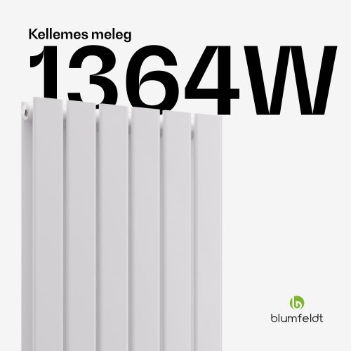 Blumfeldt Ontario radiátor 180x45 Teljesítmény 1364 W - Image 2
