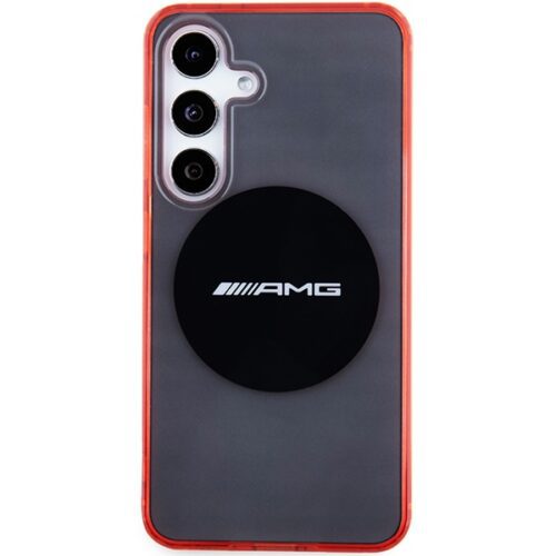 AMG AMHMS24SS23HBCK Samsung S24 S921 fekete keménytok Átlátszó Bicolor MagSafe - Image 2