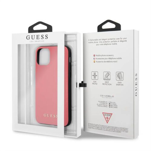 Apple iPhone 11 Pro Max GUESS GUHCN65PUMPI Hátlap - Rózsaszín - Image 2