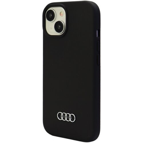 Audi szilikon tok iPhone 15 Plus 6.7" fekete keménytok AU-LSRIP15M-Q3/D1-BK - Image 2