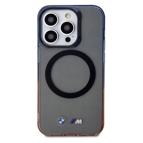 BMW BMHMP15XHTGE iPhone 15 Pro Max 6.7" szürke keménytok Gradient Bumper MagSafe - Image 2