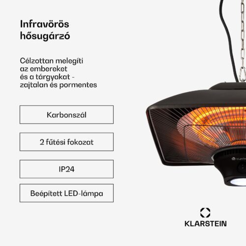 infravörös hősugárzó