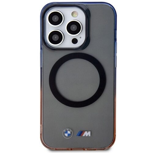 Etui BMW BMHMP14XHTGE iPhone 14 Pro Max 6.7" szürke keménytok Gradient Bumper MagSafe - Image 2