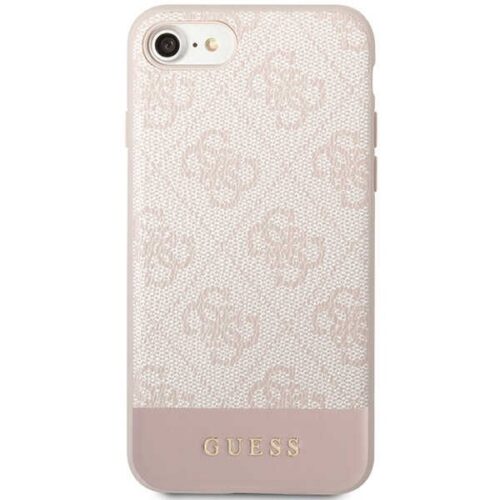 Guess GUHCI8G4GLPI iPhone 7/8/SE 2020 / SE 2022 rózsaszín keménytok 4G Stripe Collection - Image 2