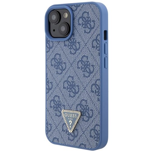Guess GUHCP15SP4TDSCPB iPhone 15 6.1" kék keménytok Crossbody 4G fém logo - Image 2