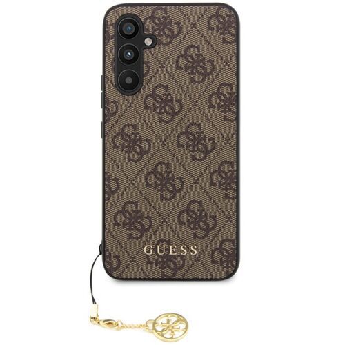 Guess GUHCS23FEGF4GBR S23 FE S711 barna keménytok 4G Charms kollekció - Image 2