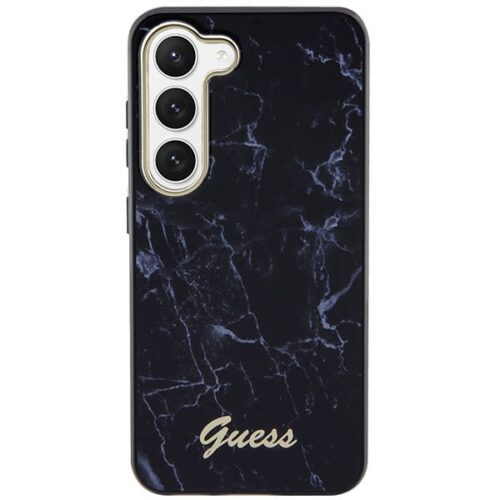 Guess GUHCS23MPCUMAK Samsung Galaxy S23 +S916 fekete keménytok Márvány - Image 2