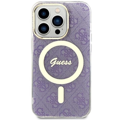 Guess GUHMP14LH4STU iPhone 14 Pro 6.1" lila keménytok 4G MagSafe - Image 2