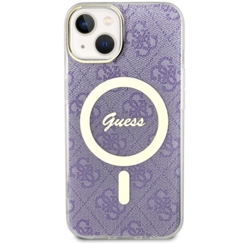 Guess GUHMP14MH4STU iPhone 14 Plus 6.7" lila keménytok 4G MagSafe - Image 2