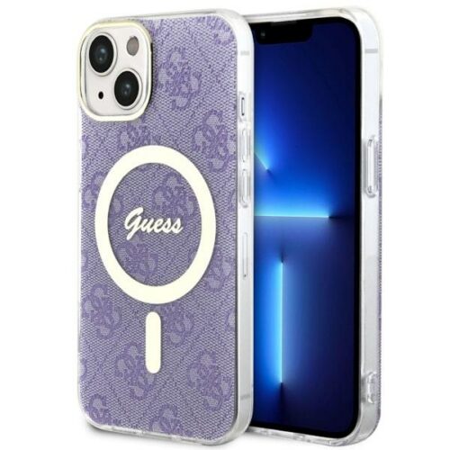 Guess GUHMP14MH4STU iPhone 14 Plus 6.7" lila keménytok 4G MagSafe