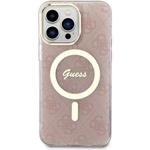 Guess GUHMP14XH4STP iPhone 14 Pro Max 6.7" rózsaszín keménytok 4G MagSafe - Image 2