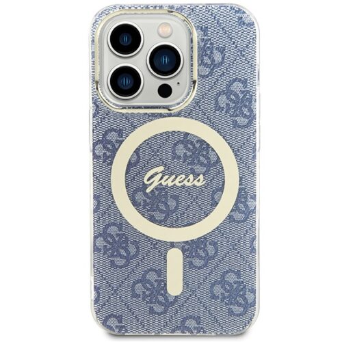 Guess GUHMP15LH4STB iPhone 15 Pro 6.1" kék keménytok IML 4G MagSafe - Image 2