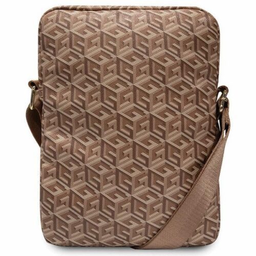 Guess Torba GUTB10HGCFSEW 10" barna GCube csíkos GCube táblagép táska - Image 2