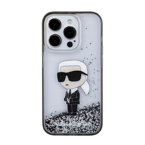 1" átlátszó keménytok folyékony Glitter ikonikus