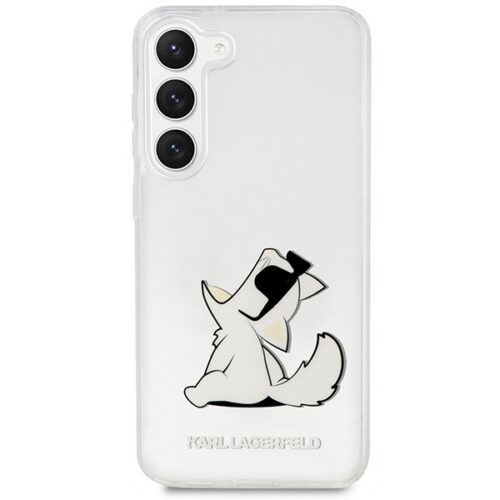 Karl Lagerfeld KLHCS23MCFNRC Samsung Galaxy S23+ S916 átlátszó keménytok Choupette Fun Karl Lagerfeld - Image 2