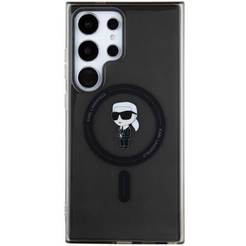 Karl Lagerfeld KLHMS24LHFCKNOK Samsung S24 Ultra S928 fekete keménytok MagSafe - Image 2