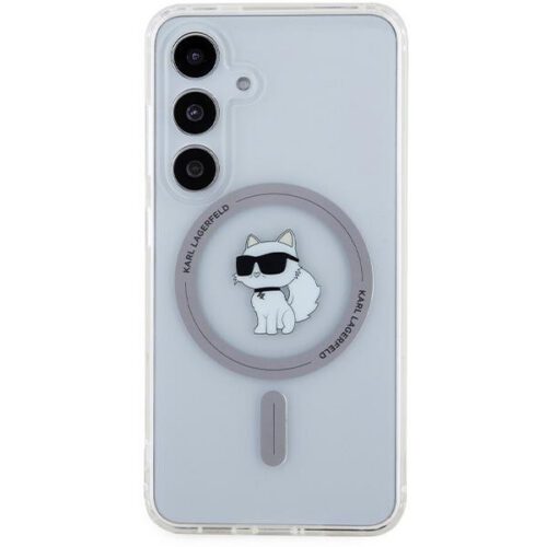 Karl Lagerfeld KLHMS24SHFCCNOT Samsung S24 S921 átlátszó keménytok MagSafe - Image 2