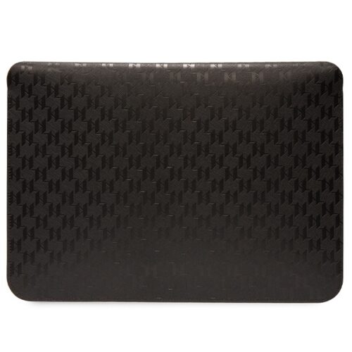 Karl Lagerfeld tok KLCS14SAKHPKK 14" fekete Saffiano Monogram ikonikus 14" saffiano - Image 2