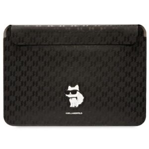 Karl Lagerfeld tok KLCS16SAKHPCK 16" fekete Saffiano Monogram Choupette