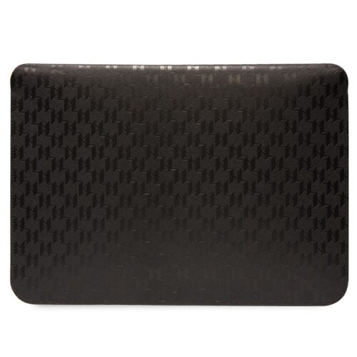 Karl Lagerfeld tok KLCS16SAKHPKK 16" fekete saffiano monogram ikonikus - Image 2