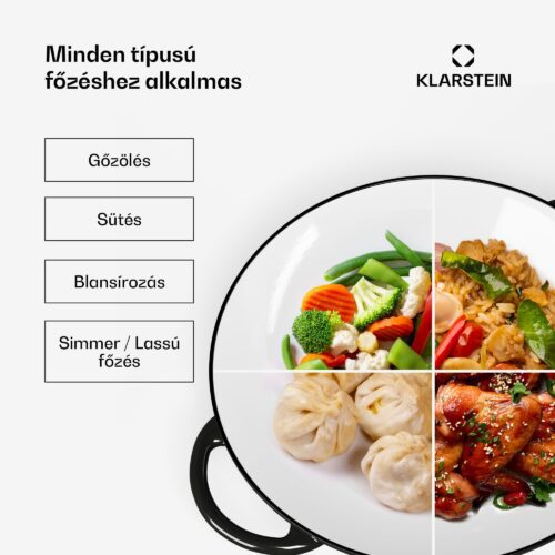 Klarstein Jersey Wok - fekete - Image 2