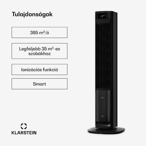 Klarstein Mistral intelligens léghűtő vízhűtéssel | 365 m³/h | 4 l | 35 m² | 3 üzemmód | 36 W - Image 2