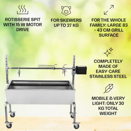 elektromos malacsütő grill