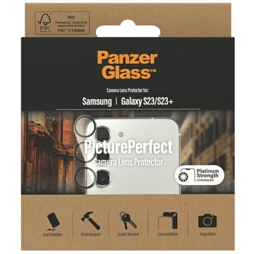 PanzerGlass Picture Perfect Samsung Galaxy S23 S911 / Samsung Galaxy S23+ S916 0439 kamera objektív fólia - Image 2