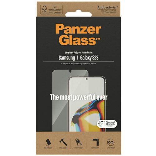PanzerGlass Ultra-Wide Fit Samsung Galaxy S23 S911 képernyővédelem 7322 fólia - Image 2
