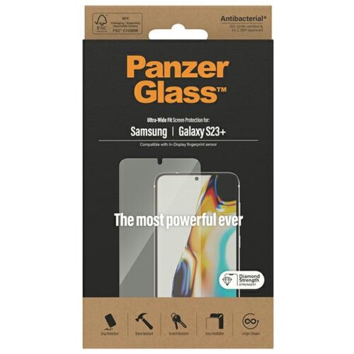 PanzerGlass Ultra-Wide Fit Samsung Samsung Galaxy S23+ S916 képernyővédelem 7323 fólia - Image 2