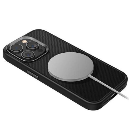 UNIQ etui Keva iPhone 15 Pro Max 6.7" Magclick Charging fekete tok - Image 2