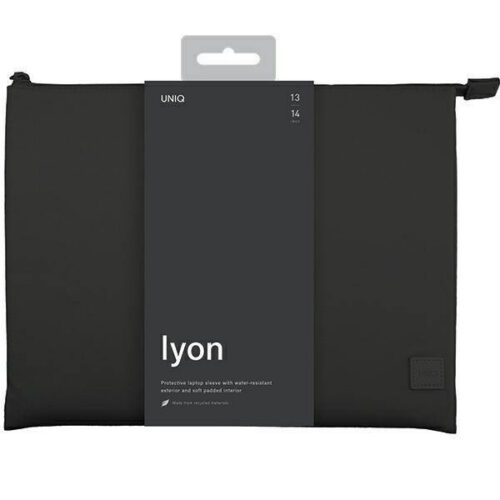 UNIQ etui Lyon laptop tok 14" fekete Vízálló RPET - Image 2