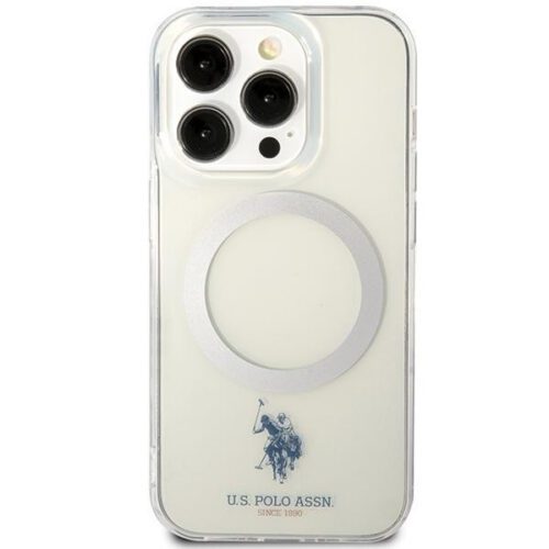 US Polo USHMP15XUCIT iPhone 15 Pro Max 6.7" átlátszó MagSafe tok - Image 2