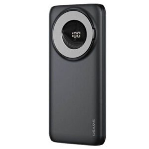 USAMS Powerbank PB62 10000mAh 20W QC3.0+PD mágneses vezeték nélküli gyorstöltés fekete 10KCD17101 (US-CD171)