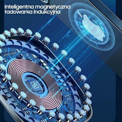 USAMS indukciós töltő US-CD159 mágneses W1 15W Extra vékony iPhone 12 sorozat fehér CD159DZ02 - Image 2