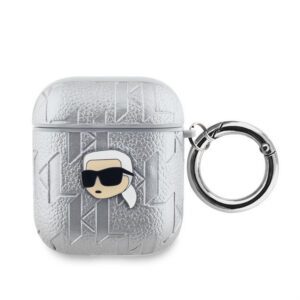 Apple Airpods 1/2 KARL LAGERFELD KLA2PGKIPS Tartó - Ezüst