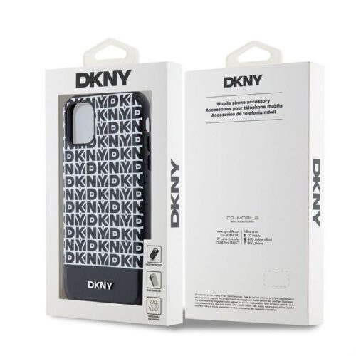 Apple iPhone 11 DKNY DKHMN61PSOSPK MagSafe Hátlap - Fekete - Image 2
