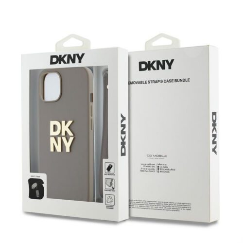 Apple iPhone 13 DKNY DKHCP13MPBSWSE Hátlap - Bézs - Image 2