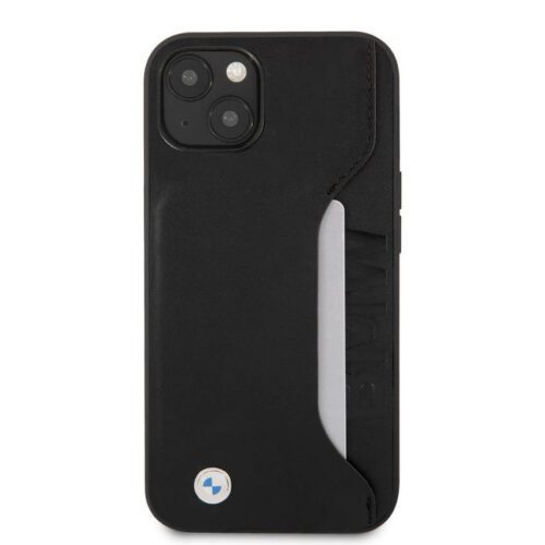 Apple iPhone 13 Mini BMW BMHCP13SRCSWK Bőr Hátlap - Fekete - Image 2