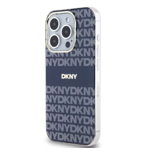 Apple iPhone 13 Pro Max DKNY DKHMP13XHRHSEB MagSafe Hátlap - Kék
