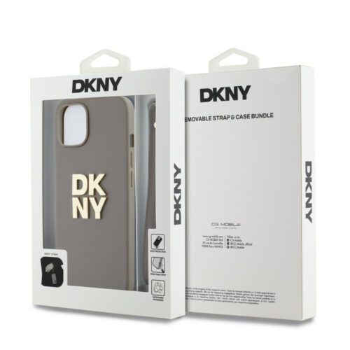 Apple iPhone 14 DKNY DKHCP14SPBSWSE Hátlap - Bézs - Image 2
