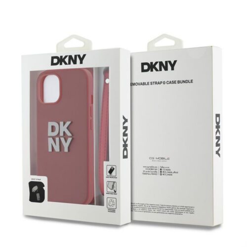 Apple iPhone 14 DKNY DKHCP14SPBSWSP Hátlap - Piros - Image 2