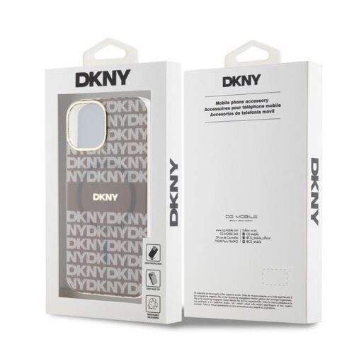 Apple iPhone 14 DKNY DKHMP14SHRHSEE MagSafe Hátlap - Bézs - Image 2