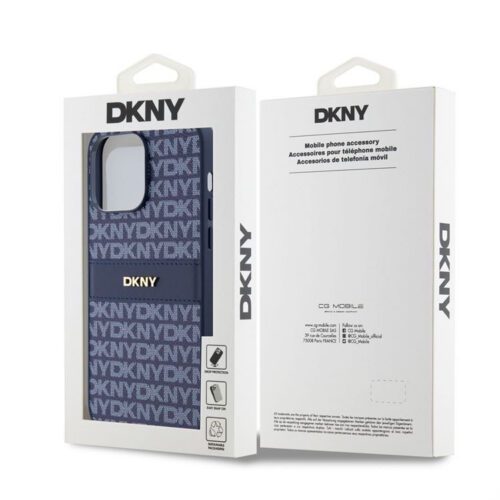 Apple iPhone 14 Pro Max DKNY DKHCP14XPRTHSLB Hátlap - Kék - Image 2