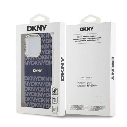 Apple iPhone 14 Pro Max DKNY DKHMP14XHRHSEB MagSafe Hátlap - Kék - Image 2