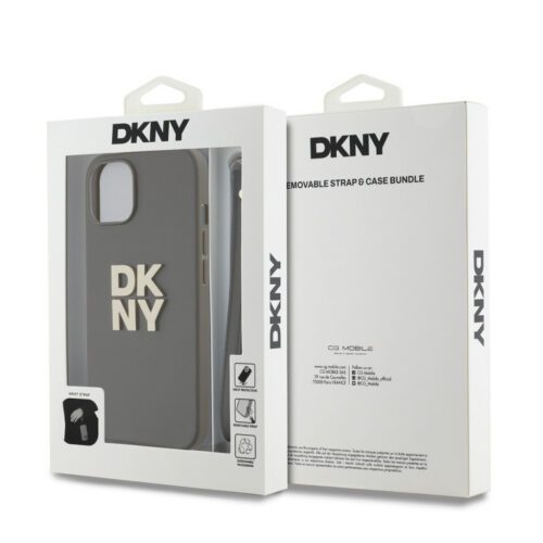 Apple iPhone 15 DKNY DKHCP15SPBSWSA Hátlap - Barna - Image 2
