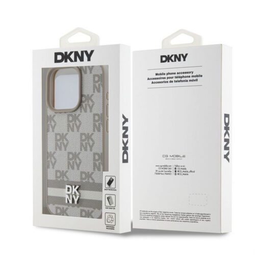 Apple iPhone 15 Pro DKNY DKHCP15LPCPTSSE Hátlap - Bézs - Image 2
