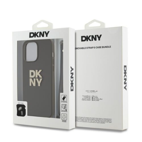 Apple iPhone 15 Pro Max DKNY DKHCP15XPBSWSA Hátlap - Barna - Image 2